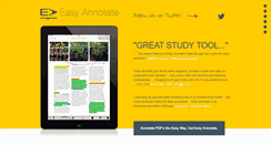 Desktop Screenshot of easy-annotate.com